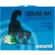 Ozami Cooling Mat Green Leaf 40 x 50 cm i emballage med grønt bladmønster