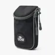 Sort DOG Copenhagen Pouch Organizer linetaske med lynlåse og refleksbort