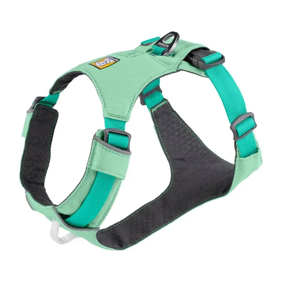 Ruffwear Hi & Light hundesele i mintgrøn letvægtsnylon med spænder